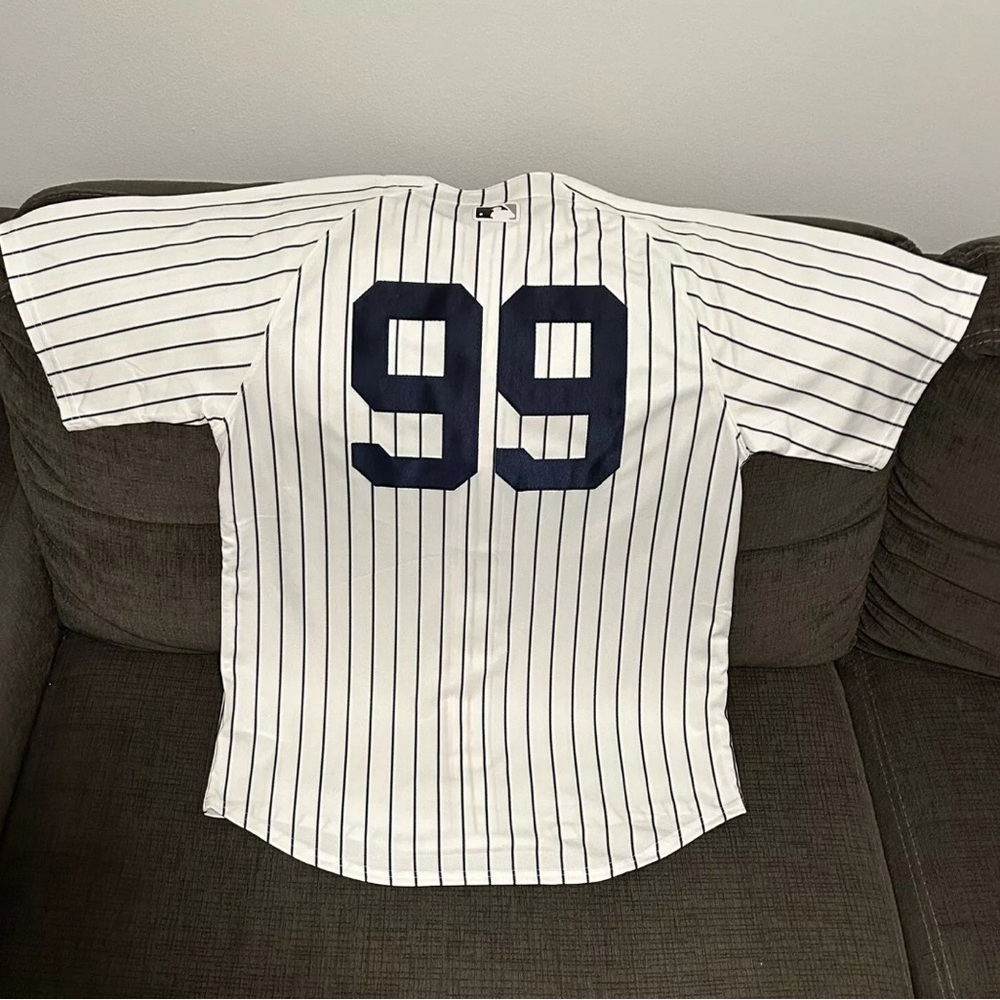 Nike Authentic New York Yankees Aaron Judge #99 World Series 2024 Jersey Sz: M - Picture 7 of 8